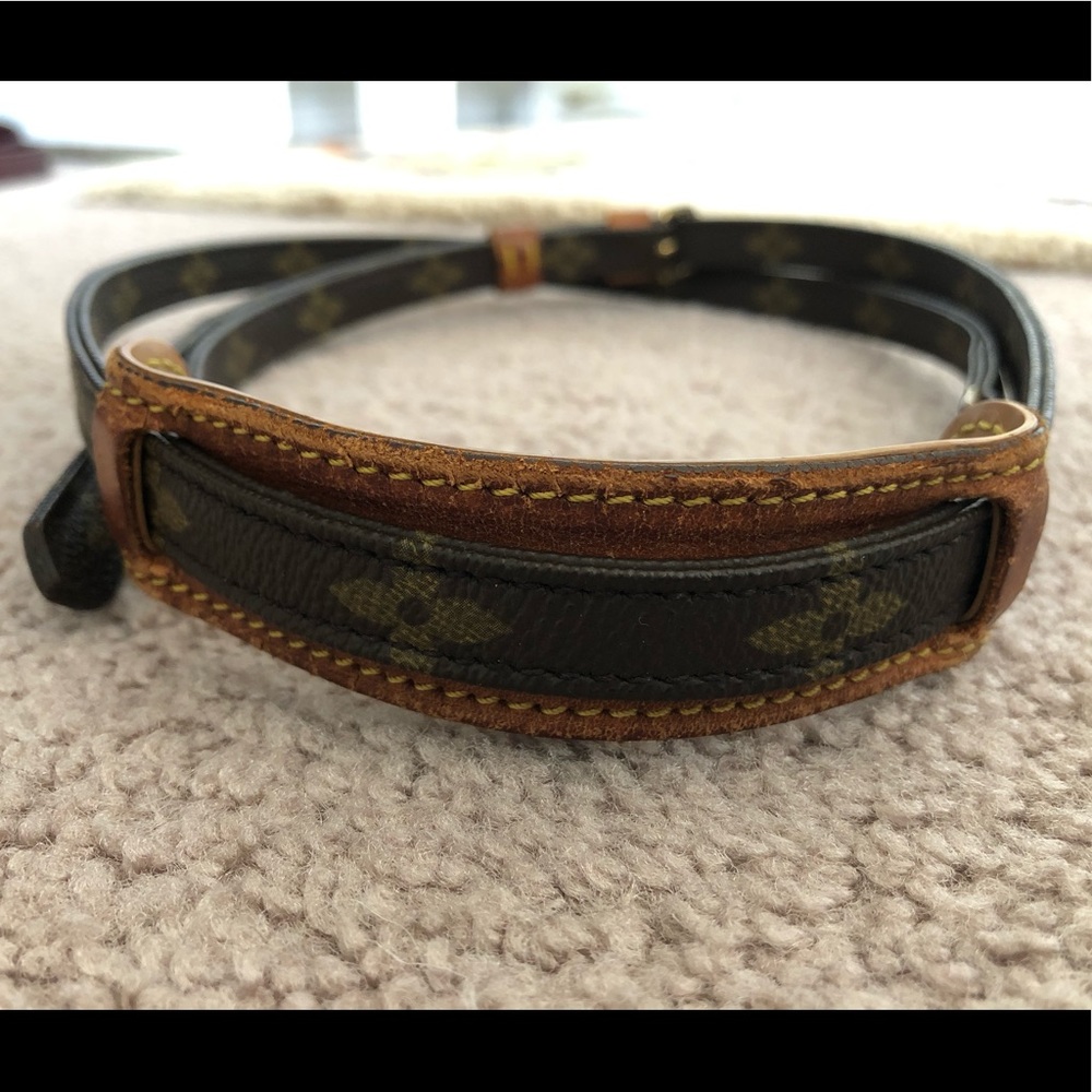 Louis Vuitton monogram strap